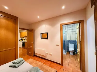 Una cocina o zona de cocina en Apartamento Acogedor Pineta