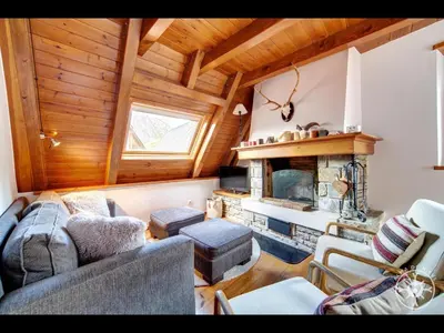 Zona de estar de CASA REINA de Alma de Nieve