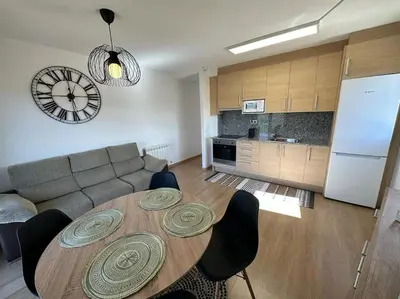 Una cocina o zona de cocina en Best view from Pallars