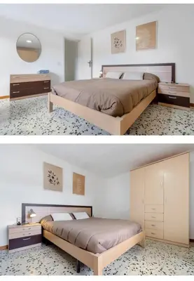 Cama o camas de una habitación en Ca la Neus