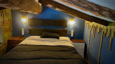 Cama o camas de una habitación en La Guinda de Cal Talaia