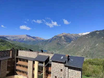 Vista general de una montaña o vista desde el apartamento